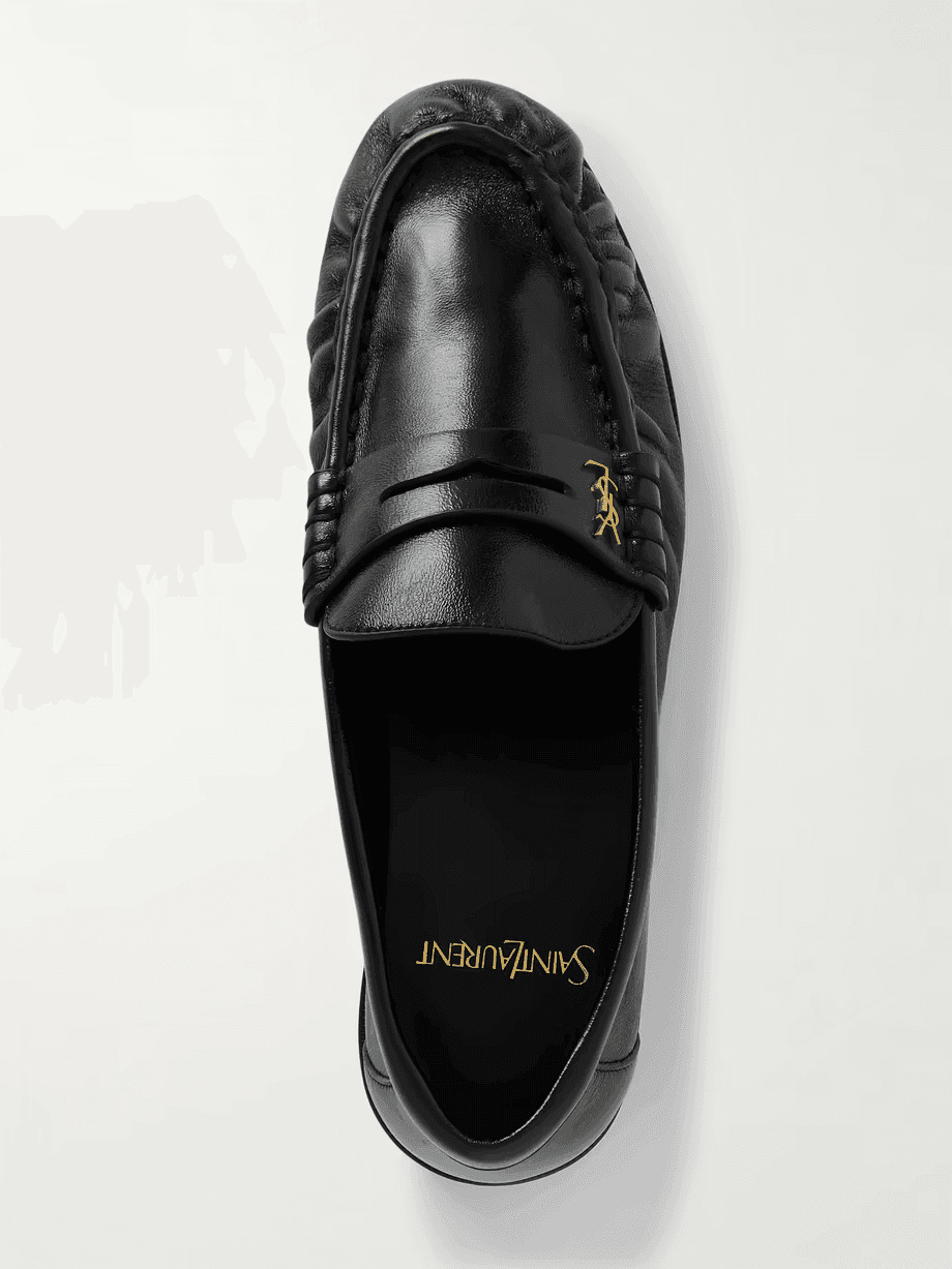 YSL Le Loafer Mules in Leather