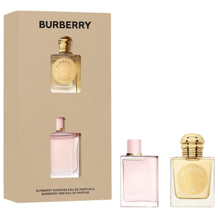 Burberry : Mini Her & Goddess Perfume Duo Set