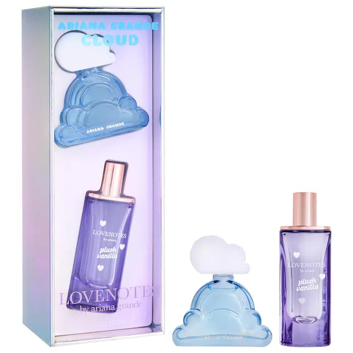 Ariana Grande : Mini Cloud & LOVENOTES Plush Vanilla Perfume Set