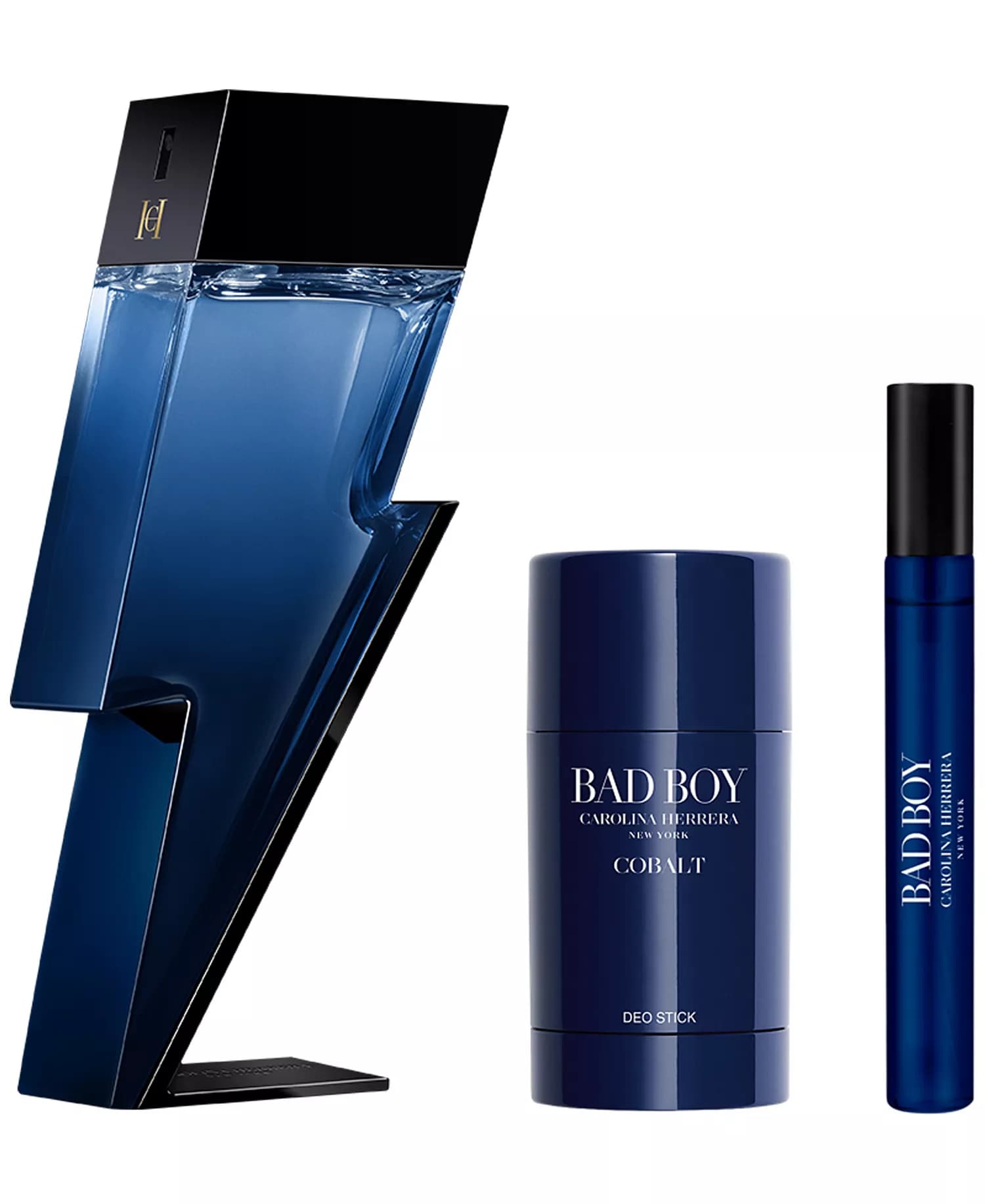 Carolina Herrera : 3-Piece Bad Boy Cobalt Gift Set