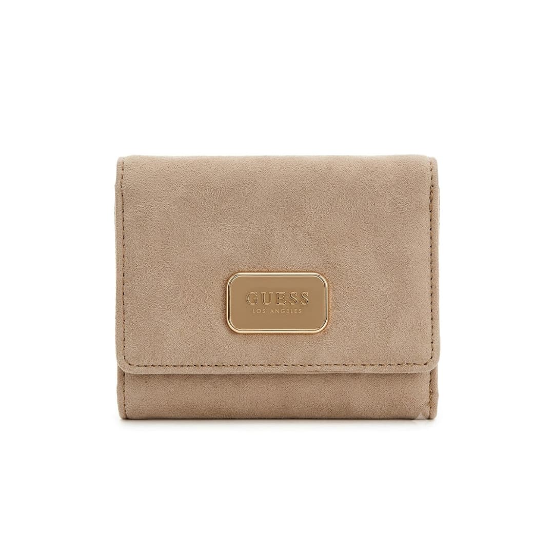 Guess : Nude Suede Wallet